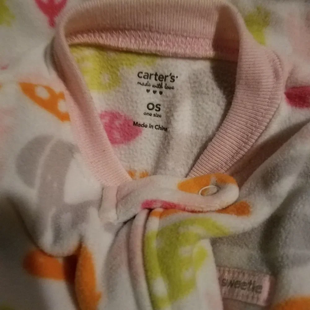 Carter's Fleece Long Sleeve Wearable Blanket